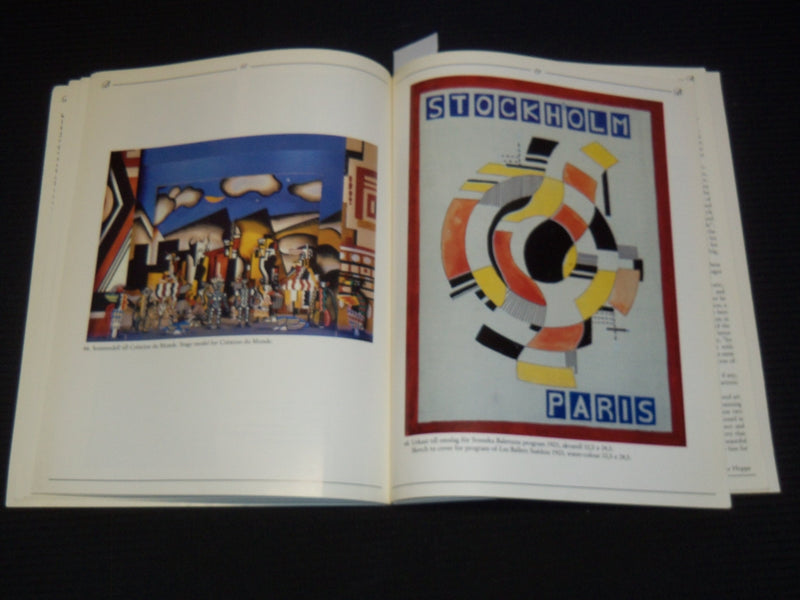 1990 SOMMARUTSTALLNING FERNAND LEGER & SVENSKA BALETTEN BOOK - J 9559