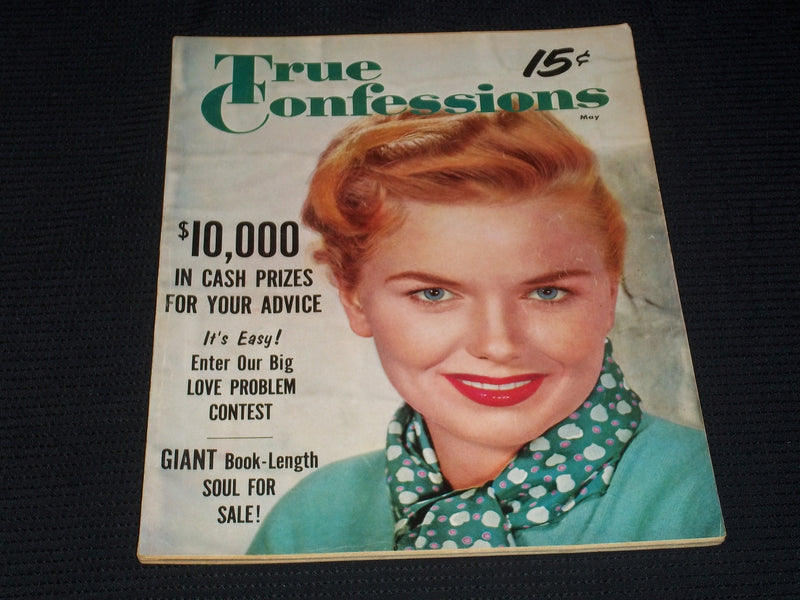 1956 MAY TRUE CONFESSIONS MAGAZINE VERY NICE COVER & INSIDE PAGES - E 3791