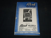 1939 APRIL 15 THE LOS ANGELES DAILY DOINGS PROGRAM - LAWRY'S PRIME RIB - J 8713