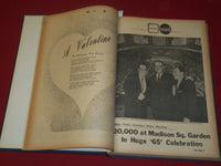 1957 RWDSU RECORD NEWSPAPER BOUND VOLUME NO. 4 - RETAIL - WHOLESALE - R 15H