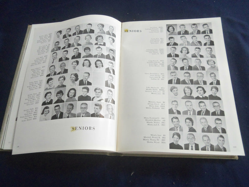 1957 ATHENA OHIO UNIVERSITY YEARBOOK - ATHENS COUNTY, OHIO - YB 2639