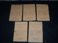 1874 THE ATLANTIC MONTHLY MAGAZINE-LOT OF 10 ISSUES-STORIES & ARTICLES-WR 1387