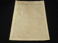 1851 MAY 3 THE BOSTON MUSEUM NEWSPAPER - AARON STEELE - SPANISH FLY - NP 9025