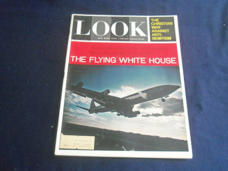 1964 JUNE 2 LOOK MAGAZINE - THE FLYING WHITE HOUSE - LK 82