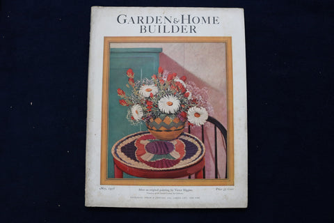1928 MAY GARDEN & HOME BUILDER MAGAZINE - VICTOR HIGGINS COVER - E 11661