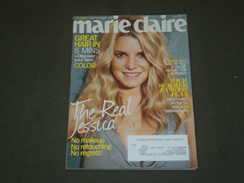 2010 MAY MARIE CLAIRE MAGAZINE - JESSICA SIMPSON COVER - B 3310