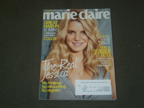 2010 MAY MARIE CLAIRE MAGAZINE - JESSICA SIMPSON COVER - B 3310