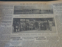 1927 JUNE 18 NEW YORK TIMES - LINDBERGH FLIES TO ST. LOUIS WELCOME - NT 6282
