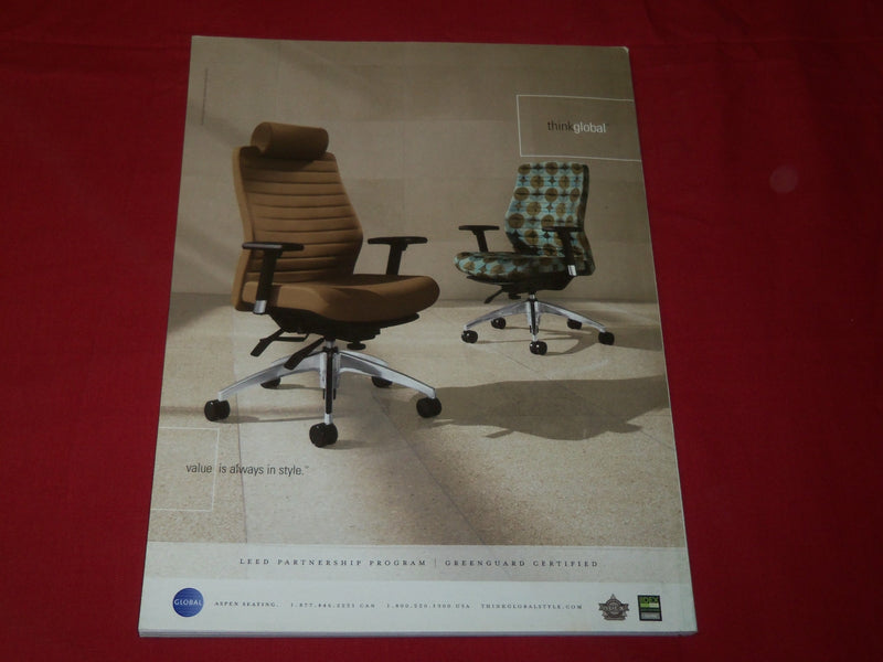 2008 NOV/DEC AZURE MAGAZINE - INDOOR PLEASURES- DESIGN - ARCHITECTURE - RC 701
