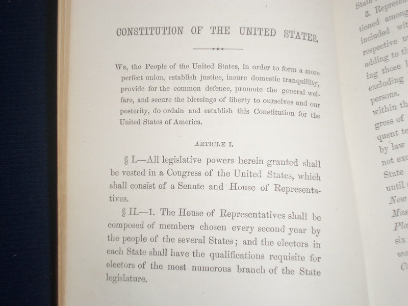 1872 THE NATIONAL POLITICAL MANUAL BY E. B. TREAT - FACTS & FIGURES - KD 2418