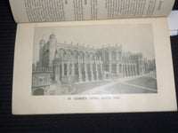 1920 OXLEY'S SIX PENNY GUIDE TO WINDSOR BOOK - ILLUSTRATED - J 9536