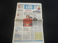 1991 AUGUST 15 USA TODAY NEWSPAPER - 'QUIETER' HOSTAGE TALKS CONTINUE - NP 5870