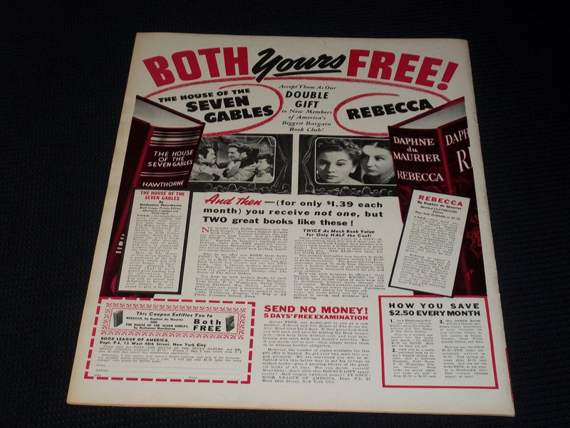 1940 JUNE 11 PIC MAGAZINE - ALAINE BRANDES COVER - E 5038