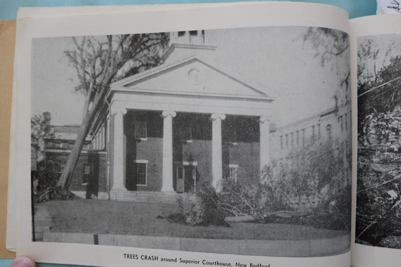 1944 SEPTEMBER 14 HURRICANE SOFTCOVER BOOK - NEW BEDFORD & HYANNIS, MA - K 3434