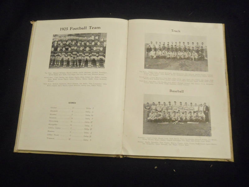 1950 THE DEL-HI DELTA HIGH SCHOOL YEARBOOK - DELTA, OHIO - YB 2750
