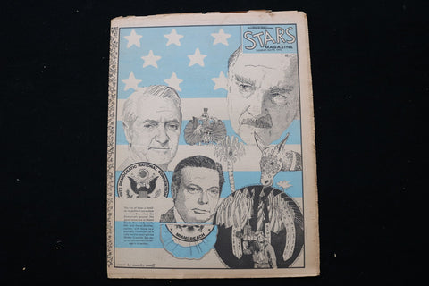 1972 JULY 9 STARS MAGAZINE - DEMOCRATIC NATIONAL CONVENTION COVER - E 25701