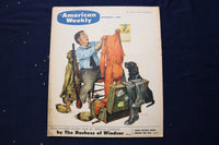 1958 NOV 9 AMERICAN WEEKLY MAGAZINE - LUCY AND DESI ARTICLE AND PHOTO - E 23280