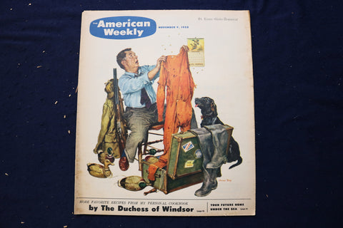 1958 NOV 9 AMERICAN WEEKLY MAGAZINE - LUCY AND DESI ARTICLE AND PHOTO - E 23280