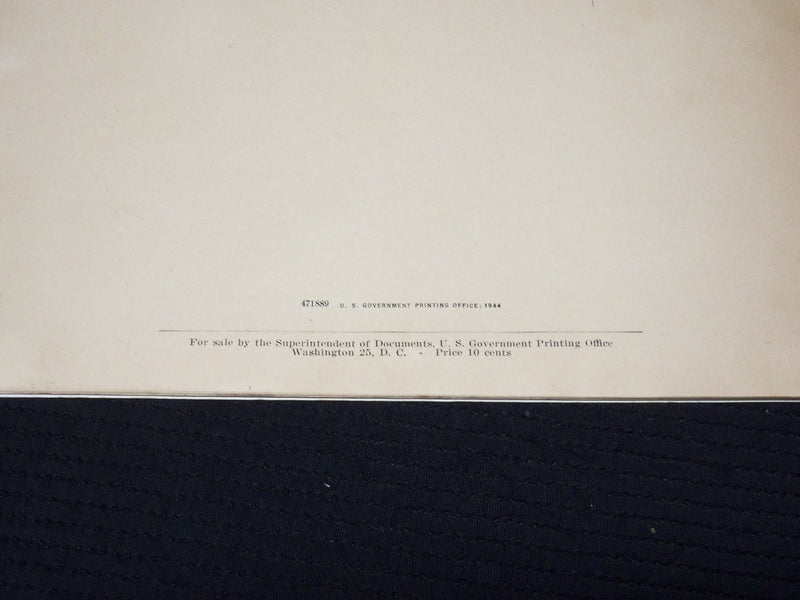 1944 JANUARY FIGHTING SHIPS AND FIGHTING MEN BOOK - NAVPERS 16104 - K 168