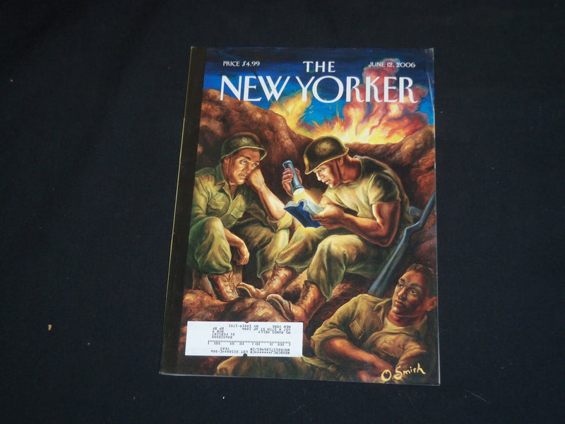2006 JUNE 12 THE NEW YORKER MAGAZINE - ILLUSTRATED COVER - NY 2073