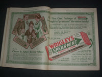 1914 AUGUST 8 THE SATURDAY EVENING POST MAGAZINE - ILLUSTRATED COVER - SP 2470W