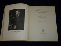 1942 MANUAL OF ROENTGENOLOGICAL TECHNIQUE BY L. R. SANTE VOLUME - KD 3552