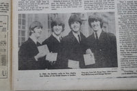 1980 DECEMBER 9 THE EVENING SUN - JOHN LENNON MURDERED - BALTIMORE, MD - NP 9214
