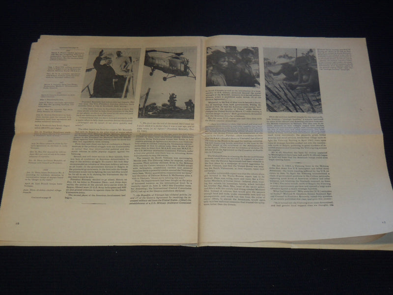 1966 OCTOBER VIETNAM AND THE UNITED STATES NEWSPAPER - ANTHONY AUSTIN - NP 2150S