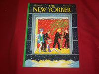 1991 JANUARY 21 NEW YORKER MAGAZINE FRONT COVER ONLY - GREAT ART FOR FRAMING