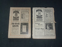 1902-03 HARPER'S MONTHLY MAGAZINE-LOT 13 ISSUES-NICE ILLUSTRATIONS & ADS-WR 240B