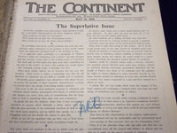 1922 JANUARY-JUNE THE CONTINENT MAGAZINE BOUND VOLUME - NICE ADS - KD 1945