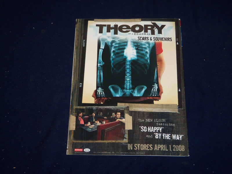 2008 MAY REVOLVER MAGAZINE - HARD ROCK THE VOTE - SP 9952