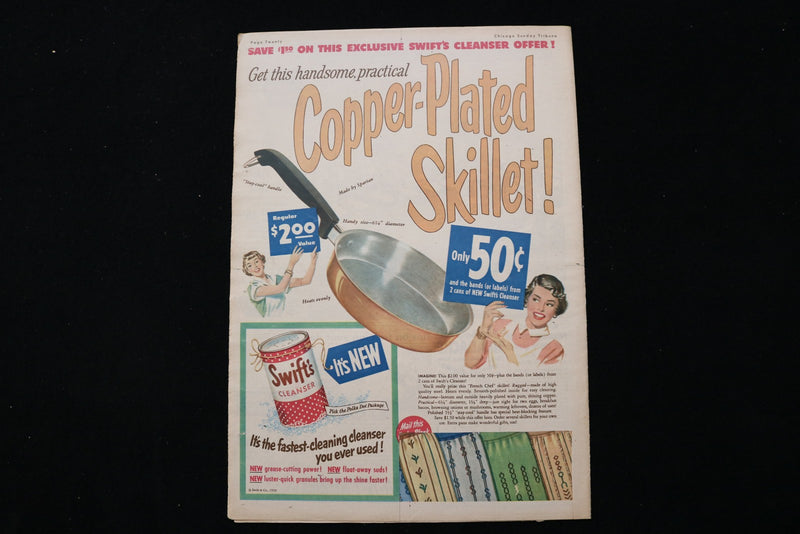 1950 MAY 21 CHICAGO SUNDAY TRIBUNE MAGAZINE - JUNE HAVER COVER - E 26239