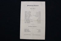 1935 PITTSBURGH DISTRICT EPWORTH LEAGUE HOME INSTITUTE PROGRAM - K 2935