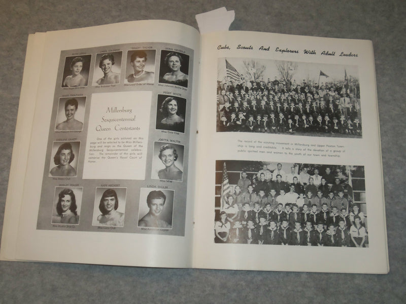 1957 MILLERSBURG PENNSYLVANIA SESQUICENTENIAL 1807-1957 PROGRAM - J 6287