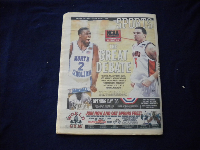 2005 APRIL 4 CHICAGO SUN-TIMES NEWSPAPER - OUR BELIVED JOHN PAUL - NP 5949