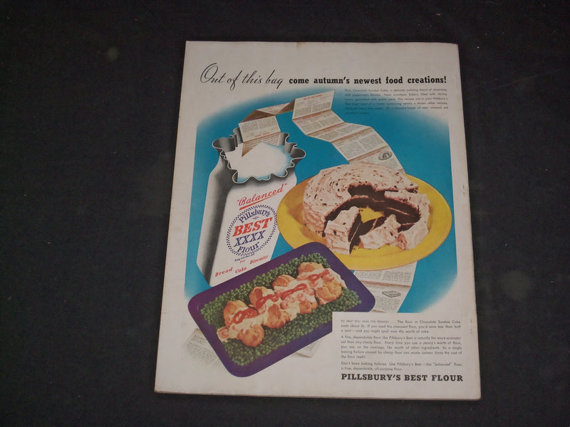 1937 OCTOBER WOMAN'S HOME COMPANION MAGAZINE - ILLUSTRATED COVER - B 4087
