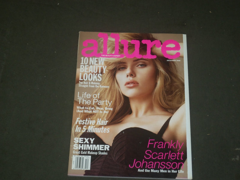2008 DECEMBER ALLURE MAGAZINE - SCARLETT JOHANSSON COVER - B 1469