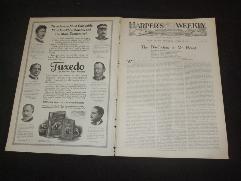 1913 APRIL 26 HARPER'S WEEKLY MAGAZINE-INDUSTRIAL SERIES: MINN.-ST. PAUL-ST 6385
