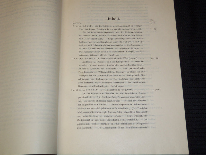 1927 DAS JUDENTUM UND SEINE UMWELT BOOK BY MICHAEL GUTTMANN - KD 5634G