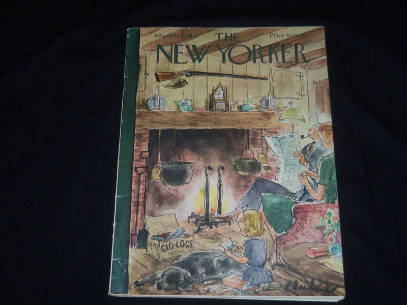1948 APRIL 24 THE NEW YORKER MAGAZINE - ILLUSTRATED COVER - NY 209