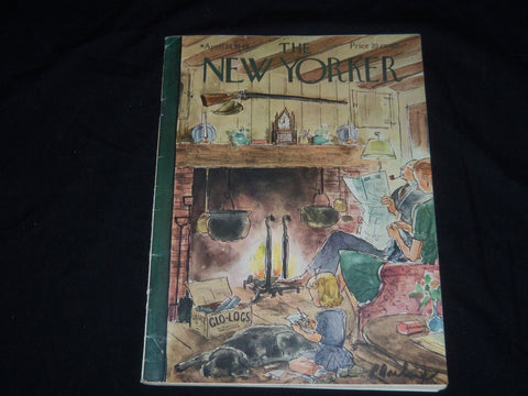 1948 APRIL 24 THE NEW YORKER MAGAZINE - ILLUSTRATED COVER - NY 209