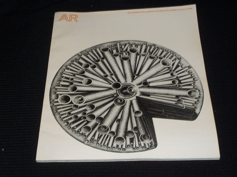 1975 JULY ARCHITECTURAL REVIEW MAGAZINE - WELLS HALL COVER - E 2932