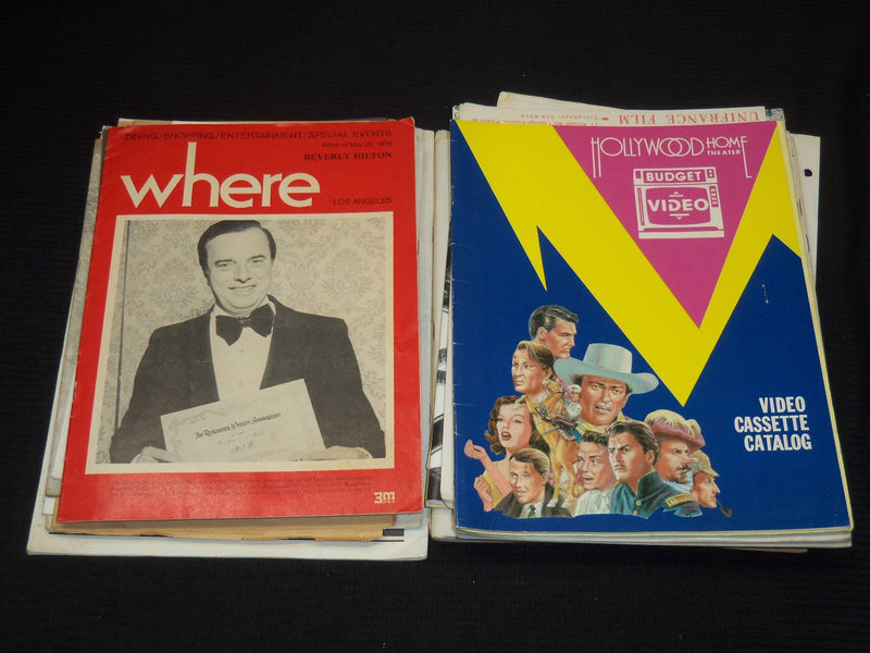 ASSORTED MOVIE EPHEMERA - 35 PIECES - O 3919