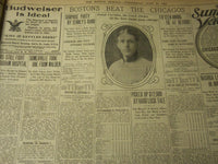 1908 JUNE 15 THE BOSTON HERALD - PROPOSED HOME OF BOSTON HERALD PARK ST. - BH 49