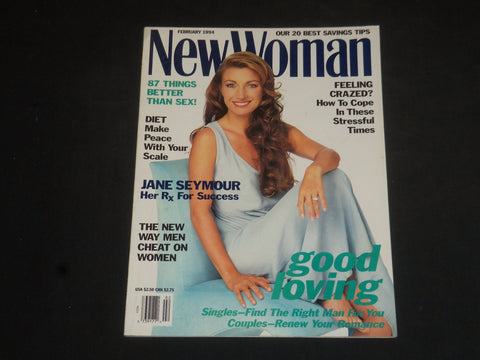 1994 FEBRUARY NEW WOMAN MAGAZINE - JANE SEYMOUR COVER - SP 7310
