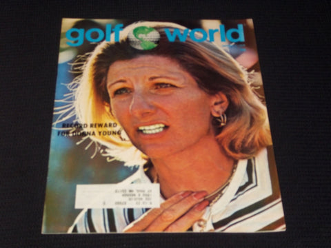 1976 OCTOBER 1 GOLF WORLD MAGAZINE - DONNA YOUNG FRONT COVER - E 6797