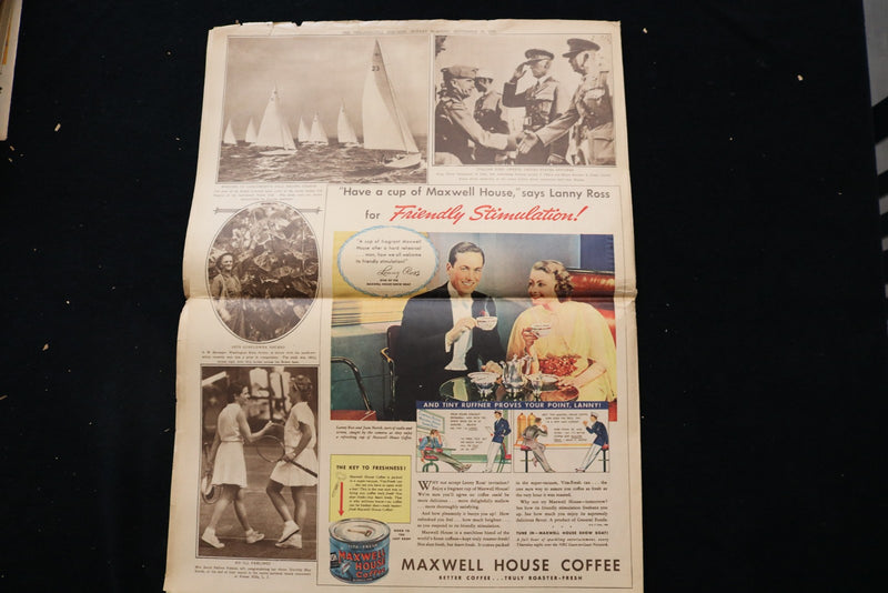 1936 SEP 20 PHILADELPHIA INQUIRER MAGAZINE - KATHARINE HEPBURN COVER - E 26334
