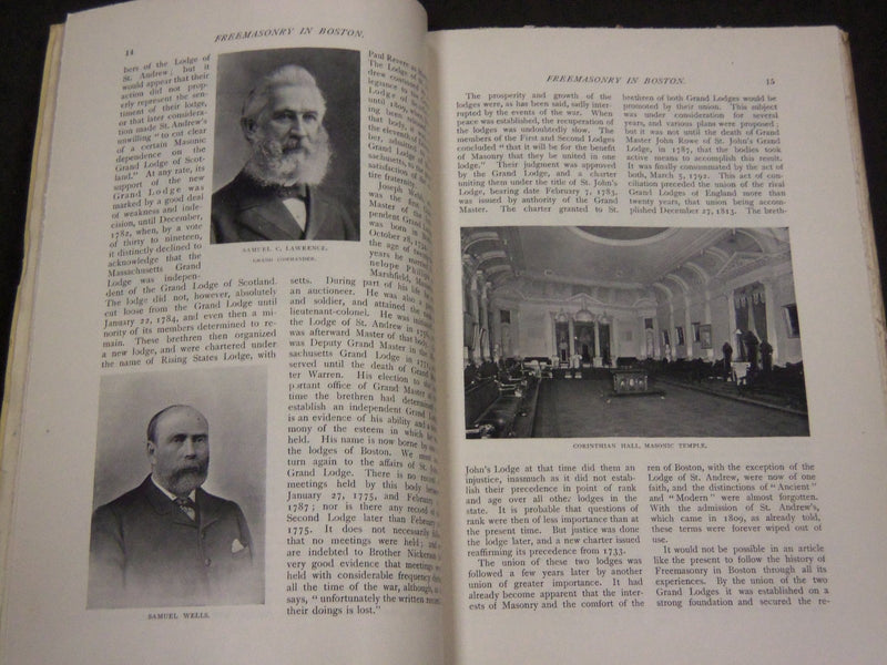 1895 NEW ENGLAND MAGAZINE LOT OF 7 ISSUES - NICE ILLUSTRATIONS & ADS - WR 451