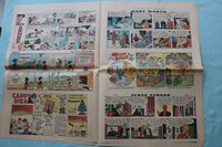 1963-1969 MILWAUKEE JOURNAL SUNDAY COLOR COMIC SECTIONS - LOT OF 3 - NP 9177